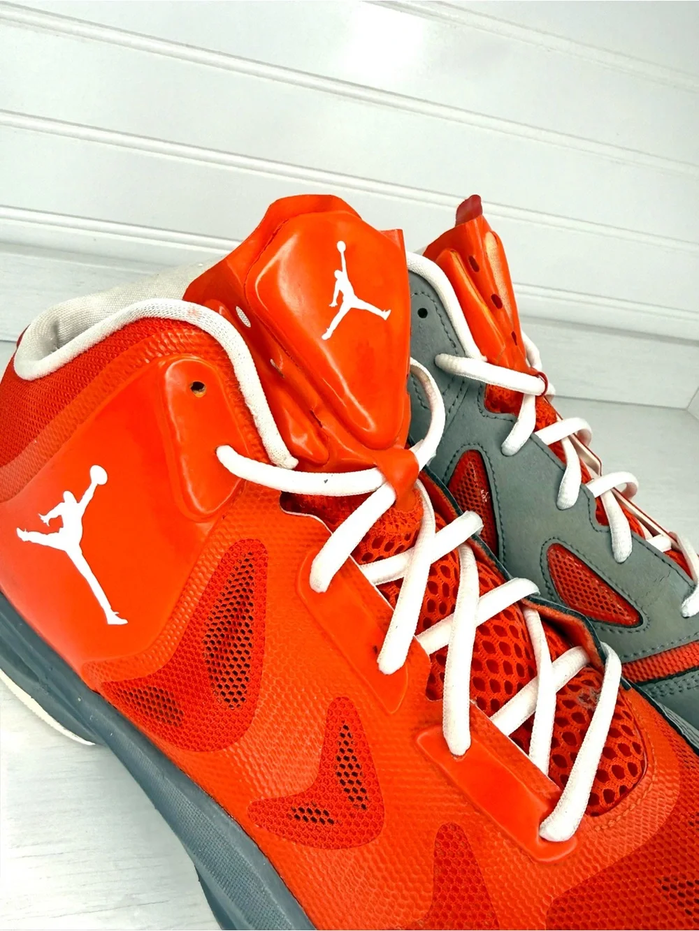 Nike Jordan Play In These Team Orange Cool Grey 510581-800 Men’s Size 9 w/ Box